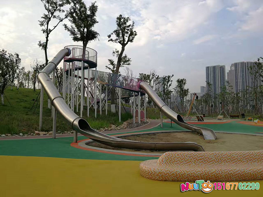 樂圖非標游樂+大型爬網+幼兒園戶外玩具-(4)